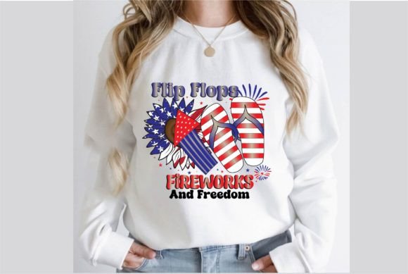 Flip Flops Fireworks and Freedom T-Shirt Review