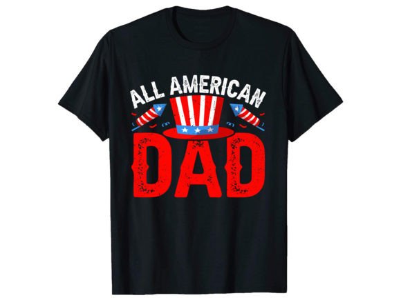 Review: All American Dad 4th of July T-Shirt for Embroidery