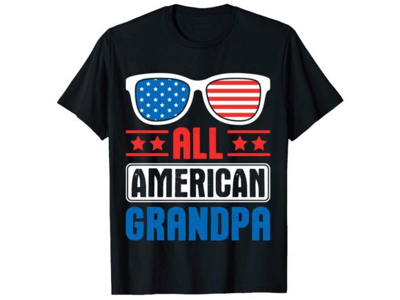 Review: All American Grandpa 4th of July Design