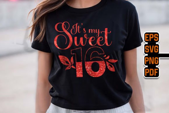Review: Best Selling Sweet 16 T-Shirt Design for Embroidery