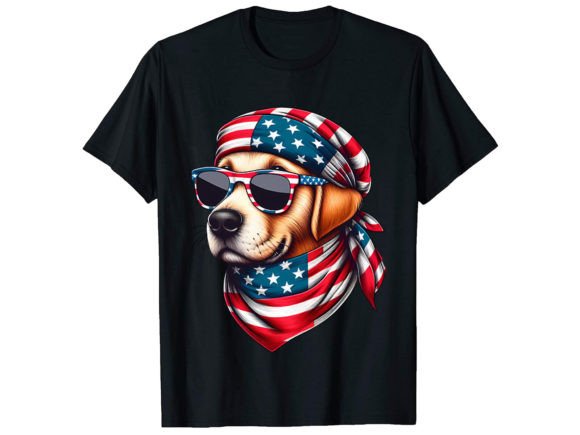 Review: Dog 4th of July T-Shirt Design for Embroidery