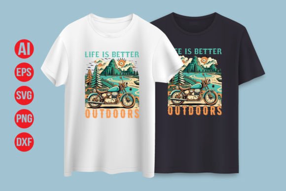 Review: Life is Better Outdoors T-shirt Design