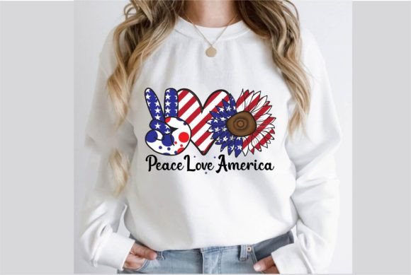Review: Peace Love America Sublimation Design for Embroidery