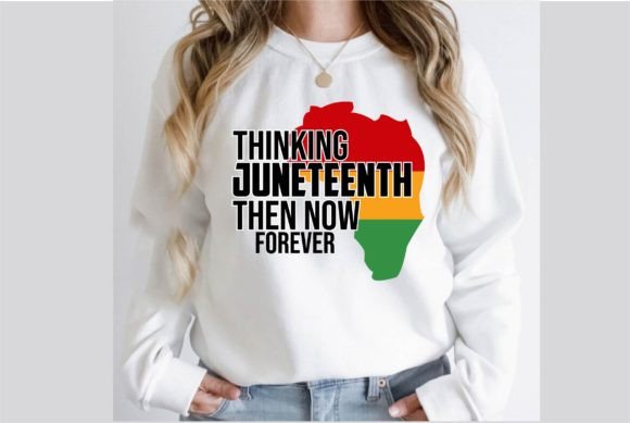 Reviewing Thinking Juneteenth then Now Forever for Embroidery