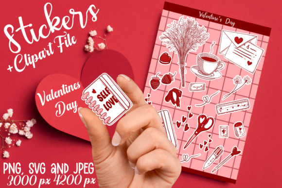 Valentine’s Day Self Love Stickers: A Designer’s Review
